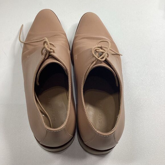 Everlane Womens Tan Khaki The Modern Oxford‎ Shoes Size 8 Made In Italy - Picture 9 of 14